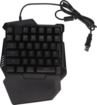 Zdjęcie produktu dla Jednoręczna klawiatura do gier, jednoręczna klawiatura do gier RGB, 35-klawiszowa klawiatura do gier, jednoręczna klawiatura, klawiatura RGB, klawiatura do gier