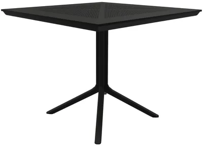 Produktbild von CLP Gartentisch Lenval 80 x 80 cm robust & wetterfest schwarz