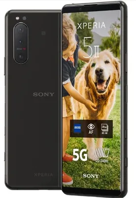 Produktbild von Sony Xperia 5 II 5G DualSim schwarz 128GB in neutraler Box
