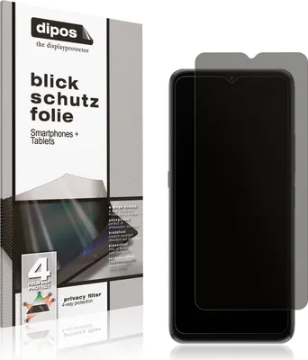 Produktbild von Blickschutzfolie für Umidigi Power 5 matt Schutzfolie Folie Display Schutz dipos
