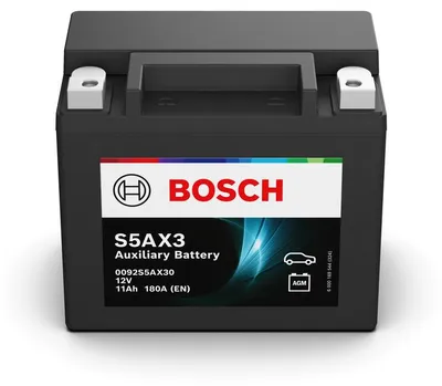 Produktbild von BOSCH S5AX3 Starterbatterie 12V 11Ah 180A/EN Batterie