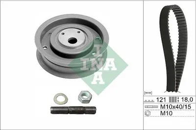 Produktbild von INA Zahnriemensatz für Audi Seat VW