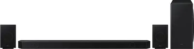 Produktbild von Samsung HW-Q935B, 9.1.4 Kanäle, 540 W, DTS 5.1, DTS-HD HR, DTS-HD Master Audio, DTS:X, Dolby Atmos, Dolby Digital Plus, Dolby TrueHD, 540 W, Kabellos, 160 W