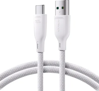 Obrázek produktu pro Joyroom Multi-Color Series SA34-AC6 Cablu USB-A / USB-C 100W Transfer rapid 1m - Alb