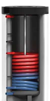 Produktbild von Trinkwasserspeicher 150 - 1x Wärmetauscher ohne elektrische Bauteile