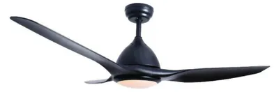 Immagine prodotto di Plafoniera ACA con ventilatore dimmerabile, LED, 132 cm, 40 W CC, nera, con telecomando, FANKVBL10G