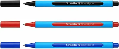 Produktbild von Schneider Kugelschreiber Slider Edge M - 3er-Set schwarz, rot, blau