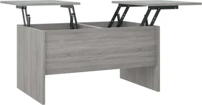 Produktbild von vidaXL Couchtisch Grau Sonoma 80x50x42,5 cm Holzwerkstoff
