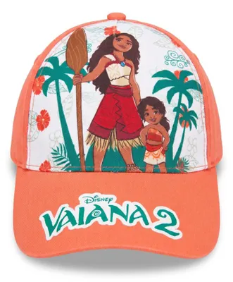 Produktbild von Disney Vaiana Moana Kinder Basecap Baseball Kappe Mütze - 54, Orange