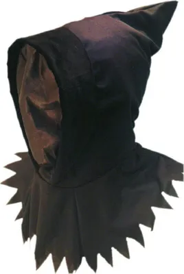 Produktbild von Geistermaske schwarz für Fasching Karnevalskostüm