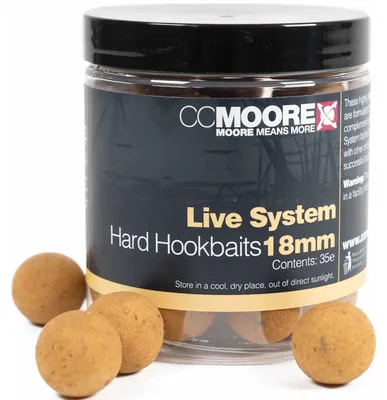 Produktbild von CC Moore Live System Hard Hookbaits 18mm - 128g Boilies
