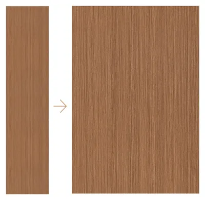 Zdjęcie produktu dla Panel Ścienny Dekoracyjny Vilo XL - Wodoodporny - 60 x 265 cm - Mocca Oak