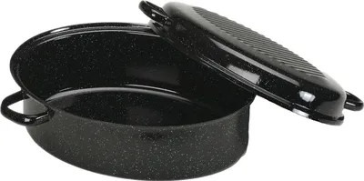 Produktbild von Schwarz emaillierter stahl daubière 42cm Kochstar K32711042