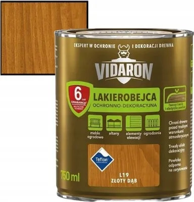 Produktbild von Schutzlack für Holzbeize Goldene Eiche 0,75 l