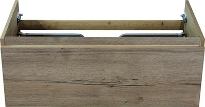 Produktbild von Sanox Waschtischunterschrank Frozen BxHxT 100 x 40 x 45 cm Frontfarbe eiche
