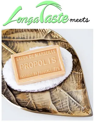 Immagine prodotto di sapone al miele di propoli bedrop sapone naturale per le mani / 100g sapone di Provenza