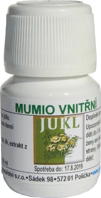 Zdjęcie produktu dla JUKL Nalewka z mumio do użytku wewnętrznego (D3)