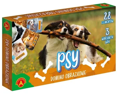 Immagine prodotto di Gra Domino obrazkowe z psami dla dzieci