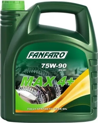 Produktbild von FANFARO FF8702-4 MAX 4+ Getriebeöl Vollsynthetiköl 75W-90 4L