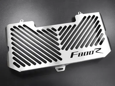 Immagine prodotto di Copriradiatore ZIEGER compatibile con il logo BMW F 800 R argento