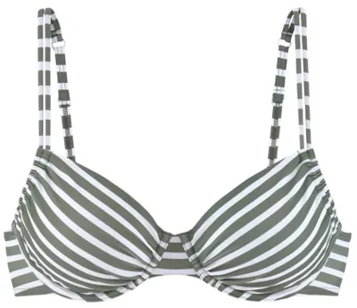 Produktbild von VENICE BEACH Bügel-Top C oliv stripe 40/C