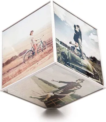 Image de Cadre photo Balvi Kube - 6 photos 10x10cm