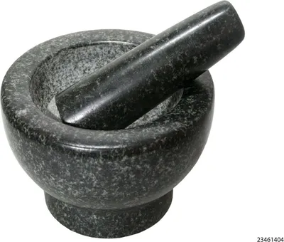 Produktbild von Imperial Kitchen Mörser aus Granit - Schwarz - ø 18 cm
