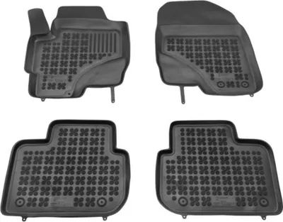 Produktbild von REZAW PLAST Fußmatten Set Gummi für MITSUBISHI COLT VI (Z3A, Z2A) Vorne+Hinten