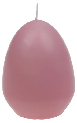 Produktbild von Eierkerze Rose, 80 mm hoch, Ø 60 mm Durchmesser, 20 Stunden Brenndauer