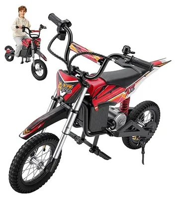 Produktbild von Kinder E-Moto Spielzeug, Sichere Materialien, Zuverlässiges Bremssystem, Rot