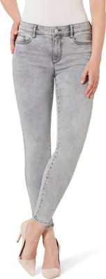 Produktbild von Stooker Women FLORENZ DENIM Damen 5-Pocket-Jeans Slim Fit 36 (Länge 26) grey denim acid