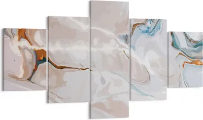 Produktbild von Bild auf Leinwand - Leinwandbild - Abstraktion modern - 125x70cm - Wand Bild - Wanddeko - Leinwanddruck - Bilder - Kunstdruck - Wanddekoration - Leinwand bilder - Wandkunst - EA125x70-4050