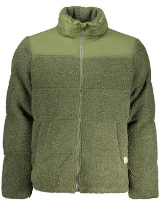 Produktbild von Grüne Herrenjacke mit Taschen & Reißverschluss - Kontrastdetails