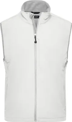 Produktbild von Men's Softshell Vest Trendige Weste aus Softshell off-white, Gr. L