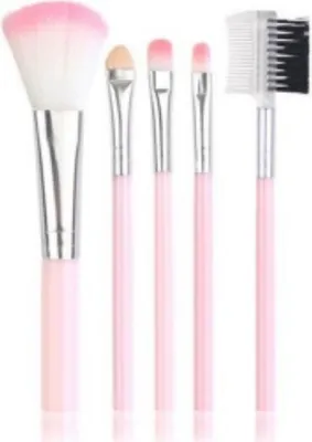 Produktbild von INF Make-up-Pinsel Set mit 5 Make-up-Pinseln Rosa