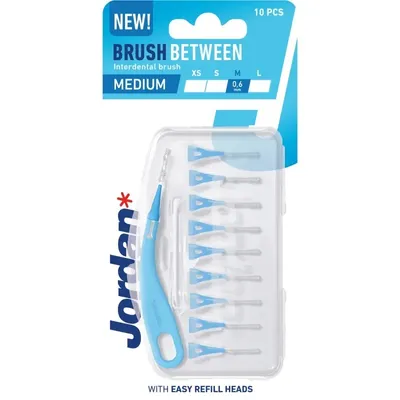 Obrázek produktu pro Jordan Szczoteczki międzyzębowe M, 10 sztuk