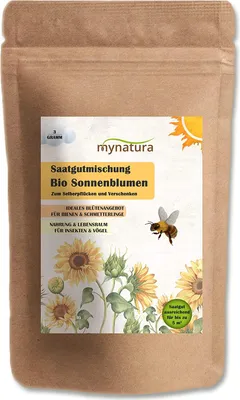Produktbild von Mynatura  Sonnenblumen Saatgutmischung - ab 3g