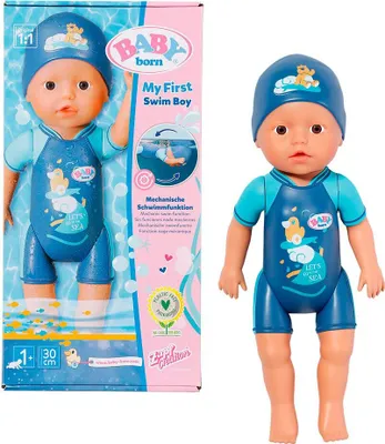 Produktbild von BABY born My First Swim Boy, Große Puppe, Männlich, 1 Jahr(e), Mädchen, 300 mm, 623 g