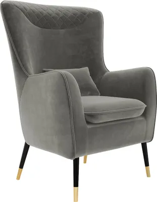 Produktbild von MIRJAN24 Sessel Lofner, Relaxsessel, Elegant Armsessel, Fernsehsessel, Sitzmöbel (Farbe: Magic Velvet 2217)
