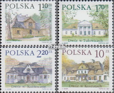 Produktbild von Briefmarken Polen 1997 Mi 3651-3654 (kompl.Ausg.) postfrisch Polnische Gutshöfe