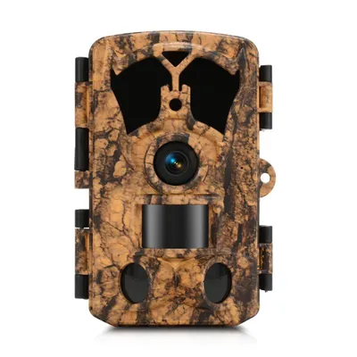 Produktbild von Siltcon® Wildkamera 4K 60MP mit Nachtsicht – Jagdkamera mit Bewegungsmelder – IP67 – 120° Weitwinkel – 64GB SD & Stativ