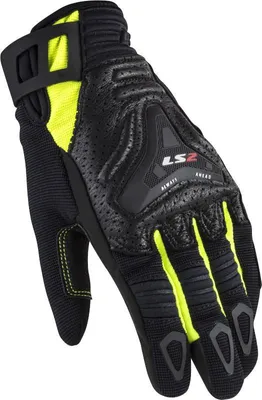 Produktbild von LS2 Handschuh All Terrain Damen - Schwarz/Gelb  [Größe M]