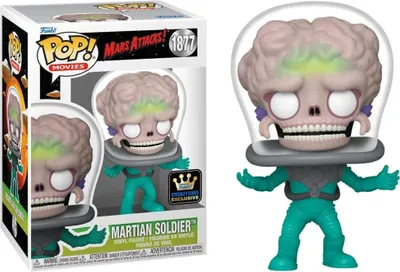 Obrázek produktu pro Funko Pop! Mars Attacks! Martian Soldier Exclusive 1877