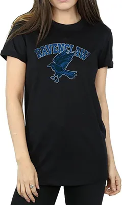 Produktbild von Harry Potter - "Ravenclaw" T-Shirt für Damen BI434 (3XL) (Schwarz)