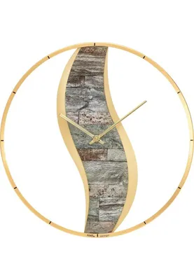 Zdjęcie produktu dla Zegar ścienny nowoczesny Średnica obudowy: 40 cm - AMS Model: 9645