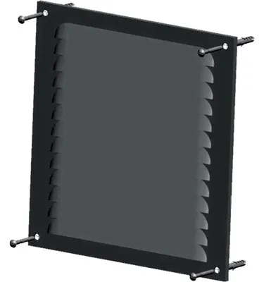 Produktbild von WOLF Belüftungsblende Abgasrohr 80 mm Schachteinbau
