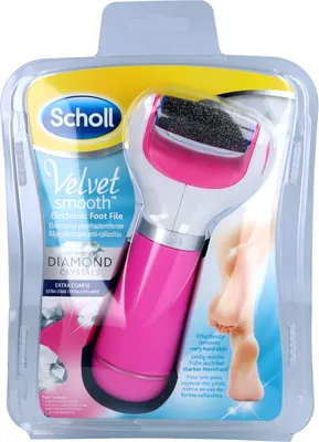 Image de Scholl Velvet smooth Expr. pedi callus remover pink, 1 pc