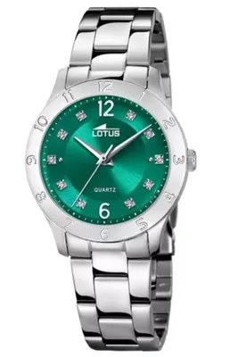 Image de Montre Lotus Femme Casual en acier inoxydable Montre argentée Classic UL18569/C