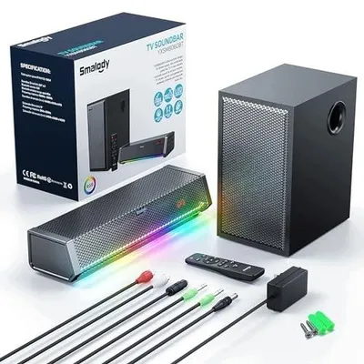 Zdjęcie produktu dla Soundbar TV 2.1 głośnik bezprzewodowy subwoofer bas