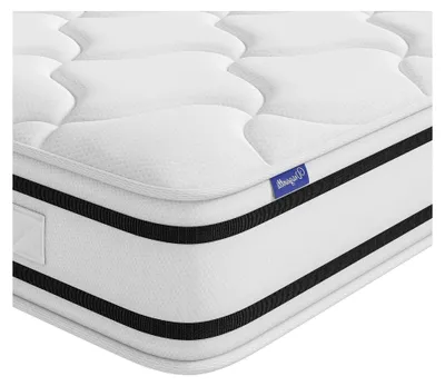 Produktbild von H4 Matratze 20 cm Höhe 140x200 cm Orthopädische 7-Zonen-Taschenfederkernmatratze   Mittelfest